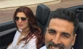 Akshay, Twinkle holiday in France