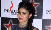 PIX: Mouni Roy, Deepika Singh mingle at award function