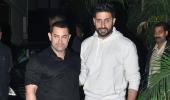 PIX: Aamir, Abhishek, Hrithik party with Ed Sheeran