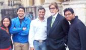 Spotted: Amitabh Bachchan in England