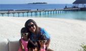 Farah Khan goes to Maldives