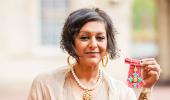 Meera Syal receives a CBE from Prince Charles