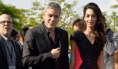 PIX: George Clooney takes wife Amal to Disneyland!