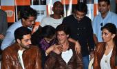 Spotted: Shah Rukh Khan at Happy New Year event