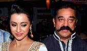 PIX: Kamal Haasan, Trisha at Cheekati Rajyam premiere