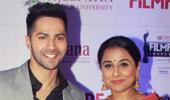 PIX: Varun Dhawan, Vidya Balan, Riteish Deshmukh attend Marathi Filmfare Awards