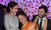 PIX: Sridevi, Chiranjeevi attend Jaya Prada's son's reception