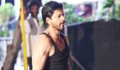 PIX: Shah Rukh gets sporty on Dilwale sets