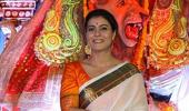 PIX: Kajol, Sushmita Sen celebrate Durga Puja