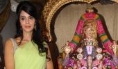 PIX: Mallika Sherawat, Ajay Devgn, Rishi Kapoor visit Ganpati pandals