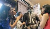 Rajinikanth gets a chocolate statue!