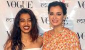 PIX: Radhika Apte, Dia Mirza mingle at a fashion event