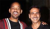 PIX: Akshay parties with Will Smith