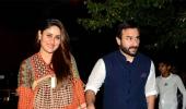 PIX: New parents Kareena-Saif's first dinner date