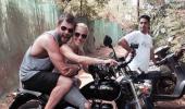 Thor actor Chris Hemsworth visits India