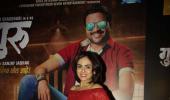 PIX: Amruta Khanvilkar, Siddharth Jadhav at Marathi film Guru special screening