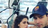 Nargis Fakhri gets ready for Dishoom