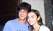 PIX: Shah Rukh watches Udta Punjab with Alia