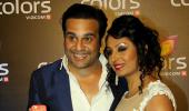 PIX: Krushna Abhishek, Kashmera Shah at a party