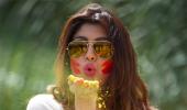 PIX: Calendar Girls' actor Akanksha plays Holi