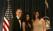 PIX: Priyanka Chopra dines with the Obamas!