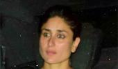 PIX: Kareena, Karisma attend grandmother's prayer meet