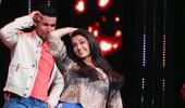 PIX: Aishwarya puts on her dancing shoes