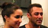 PIX: Tiger, Shraddha party with Salman