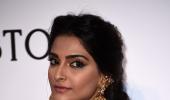 PIX: Sonam gives desi twist to her amfAR gala look