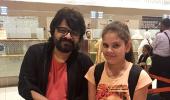 Spotted: Composer Pritam at Mumbai airport