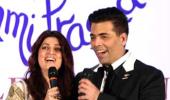 Twinkle Khanna makes Karan Johar uncomfortable... yet again