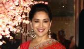 PIX: Madhuri mingles with Rekha at a wedding