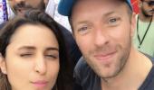 PIX: Coldplay's Chris Martin meets Shraddha, Parineeti, Ayushmann