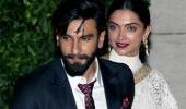 PIX: Ranveer-Deepika party with the Ambanis