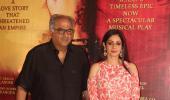 PIX: Boney-Sridevi watch Mughal-e-Azam