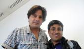 Spotted: Rahul Roy at Hong Kong airport