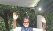 PIX: Big B promotes Swachh Bharat Abhiyan