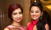 PIX: Helly Shah, Devoleena Bhattacharjee watch PINK