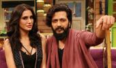 PIX: Riteish, Nargis on The Kapil Sharma Show