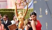 Emmy 2016: Priyanka Chopra dazzles in red