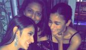 PIX: Alia Bhatt parties in Spain