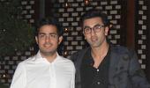 PIX: Ranbir, Abhishek, John meet the Ambanis