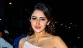 PIX: Sayyeshaa, Shriya, Hansika at Apsara Awards