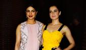 PIX: Kangana, Rekha party with Priyanka