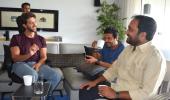 Super 30's Anand Kumar meets Hrithik