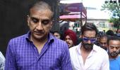 PIX: Ajay Devgn visits Lalbaugcha Raja