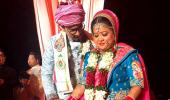 PIX: Bharti weds Haarsh