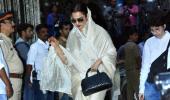 Rekha, Hema, Waheeda at Shashiji's prayer meet