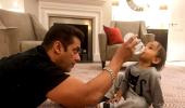 A day in Salman Khan's life...