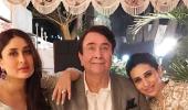 PIX: Kareena-Karisma celebrate dad Randhir's birthday